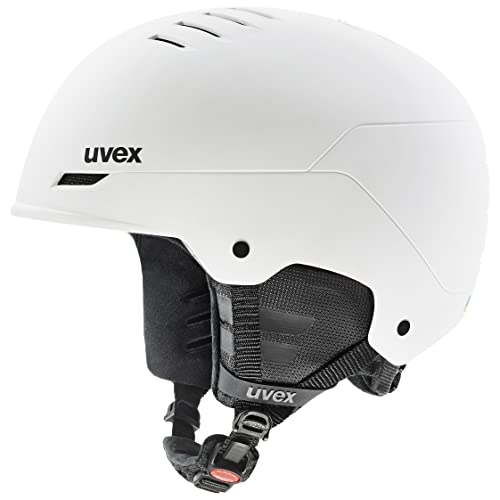uvex Wanted - robuster Skihelm für Damen und Herren - individuelle Größenanpassung - Nackenwärmer - White matt - 58-61 cm uvex Wanted - robuster Skihelm für Damen und Herren - individuelle Größenanpassung - Nackenwärmer - White matt - 58-61 cm von Uvex