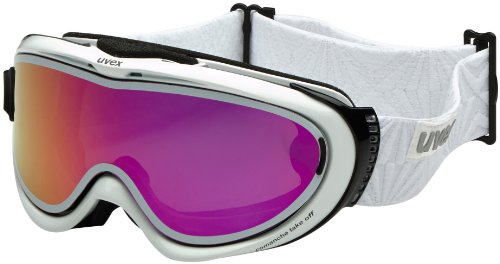uvex Unisex-Erwachsene Comanche TOP Skibrille, White/pink, Einheitsgröße uvex Unisex-Erwachsene Comanche TOP Skibrille, White/pink, Einheitsgröße von Uvex