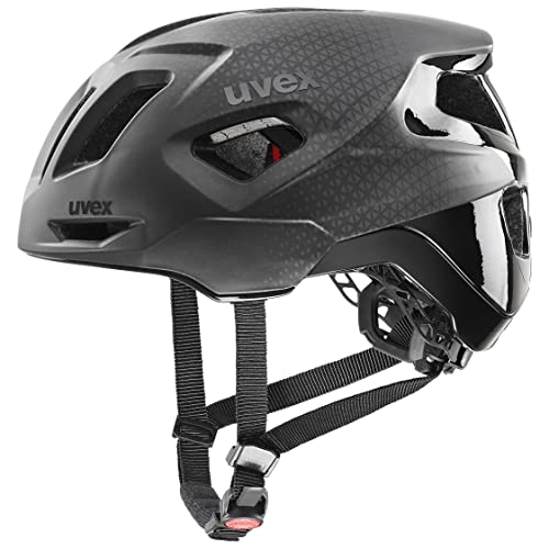 uvex gravel y - extrem leichter Performance-Helm für Damen und Herren - individuelle Größenanpassung - optimierte Belüftung - black matt - 52-57 cm von Uvex