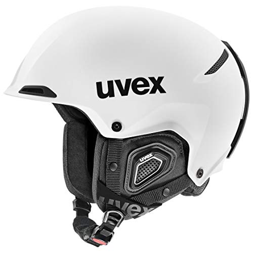 uvex Jakk+ IAS - Skihelm für Damen und Herren - individuelle Größenanpassung - optimierte Belüftung - white matt - 55-59 cm von Uvex