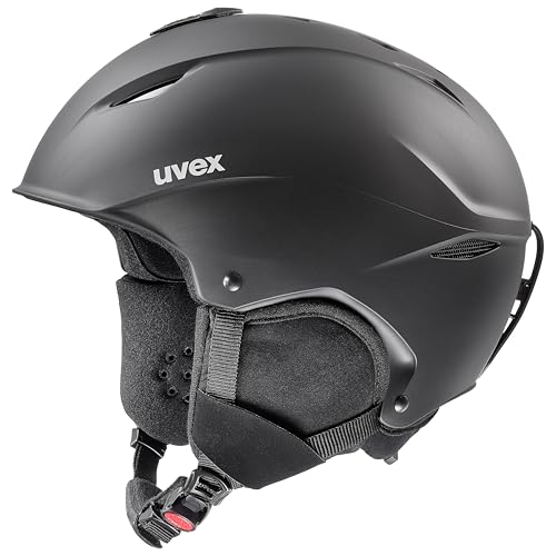 uvex magnum - Skihelm für Damen und Herren - individuelle Größenanpassung - optimierte Belüftung - black matt - 61-65 cm von Uvex