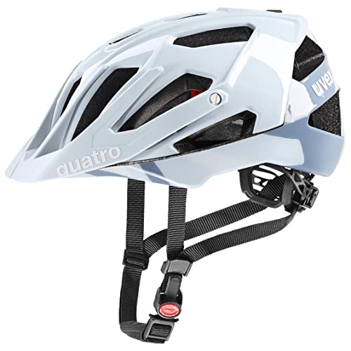 uvex quatro - sicherer MTB-Helm für Damen und Herren - individuelle Größenanpassung - verstellbarer Schirm - cloud-camo - 52-57 cm von Uvex
