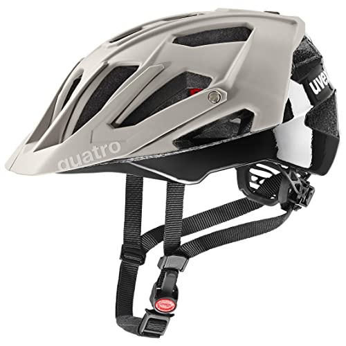 uvex Quatro cc - sicherer MTB-Helm für Damen und Herren - individuelle Größenanpassung - Verstellbarer Schirm - Oak Brown-Black - 52-57 cm uvex Quatro cc - sicherer MTB-Helm für Damen und Herren - individuelle Größenanpassung - Verstellbarer Schirm - Oak Brown-Black - 52-57 cm von Uvex