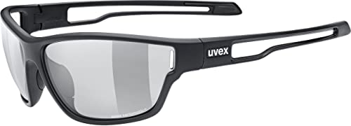 Uvex sportstyle 806 V - Outdoorbrille für Damen und Herren - selbsttönend - beschlagfrei - black matt/smoke - one size Uvex sportstyle 806 V - Outdoorbrille für Damen und Herren - selbsttönend - beschlagfrei - black matt/smoke - one size von Uvex