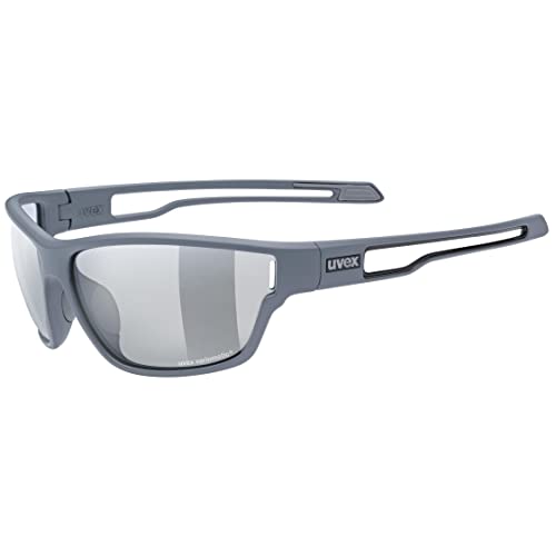 Uvex sportstyle 806 V - Outdoorbrille für Damen und Herren - selbsttönend - beschlagfrei - grey matt/smoke - one size Uvex sportstyle 806 V - Outdoorbrille für Damen und Herren - selbsttönend - beschlagfrei - grey matt/smoke - one size von Uvex