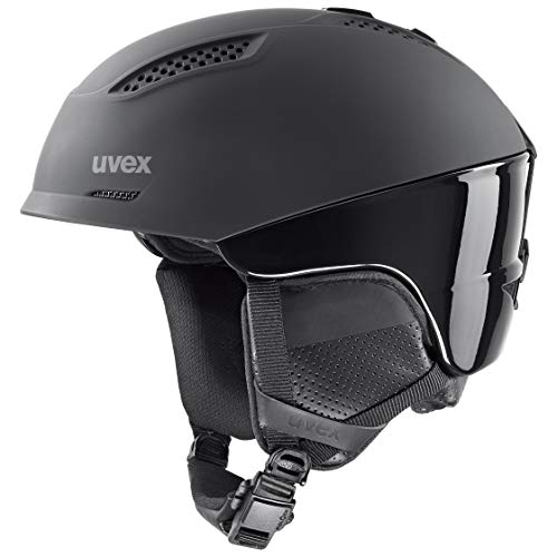 uvex ultra pro - Skihelm für Damen und Herren - individuelle Größenanpassung - Magnetverschluss - black matt - 51-55 cm von Uvex