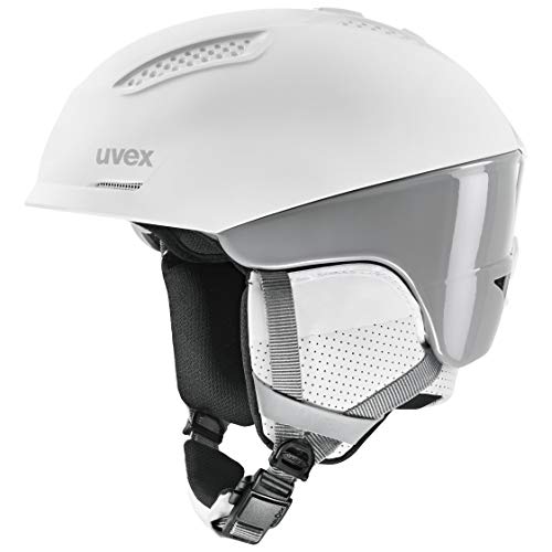 uvex Ultra pro - Skihelm für Damen und Herren - individuelle Größenanpassung - Magnetverschluss - White/Grey - 51-55 cm uvex Ultra pro - Skihelm für Damen und Herren - individuelle Größenanpassung - Magnetverschluss - White/Grey - 51-55 cm von Uvex