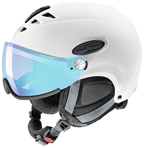 uvex Unisex-Erwachsene hlmt 300 Vario Skihelm, White mat, 55-58 cm von Uvex