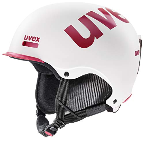 uvex hlmt 50 - robuster Skihelm für Damen und Herren - individuelle Größenanpassung - optimierte Belüftung - White-pink matt - 55-59 cm uvex hlmt 50 - robuster Skihelm für Damen und Herren - individuelle Größenanpassung - optimierte Belüftung - White-pink matt - 55-59 cm von Uvex