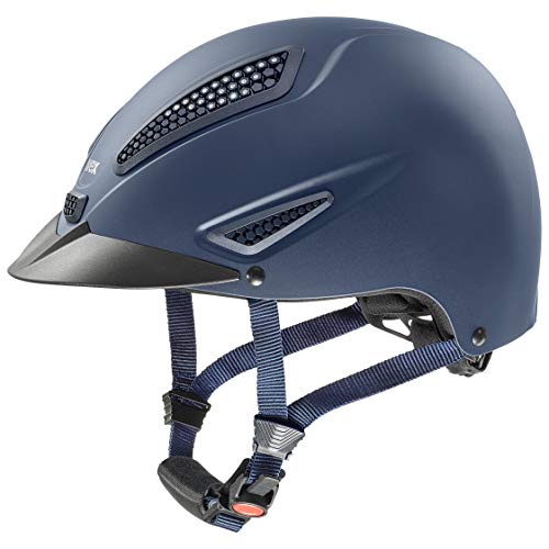 uvex perfexxion II glamour - robuster Reithelm für Damen und Herren - individuelle Größenanpassung - optimale Belüftung - blue matt - 57-59 cm uvex perfexxion II glamour - robuster Reithelm für Damen und Herren - individuelle Größenanpassung - optimale Belüftung - blue matt - 57-59 cm von Uvex