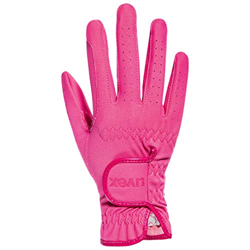 uvex sportstyle kid - dehnbarer Reithandschuh für Kinder - strapazierfähig - exzellenter Grip - pink - 6 von Uvex