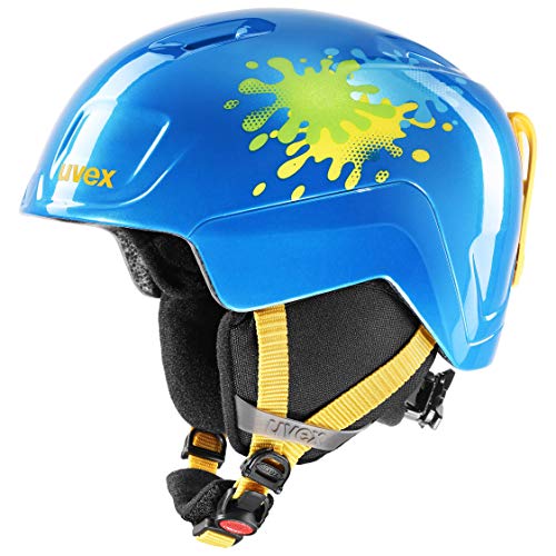 uvex heyya - Leichter Skihelm für Kinder - individuelle Größenanpassung - optimierte Belüftung - Blue Splash - 51-55 cm uvex heyya - Leichter Skihelm für Kinder - individuelle Größenanpassung - optimierte Belüftung - Blue Splash - 51-55 cm von Uvex