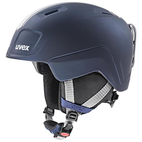 uvex heyya pro - Leichter Skihelm für Kinder - individuelle Größenanpassung - optimierte Belüftung - Race Midnight - Silver matt - 51-55 cm uvex heyya pro - Leichter Skihelm für Kinder - individuelle Größenanpassung - optimierte Belüftung - Race Midnight - Silver matt - 51-55 cm von Uvex
