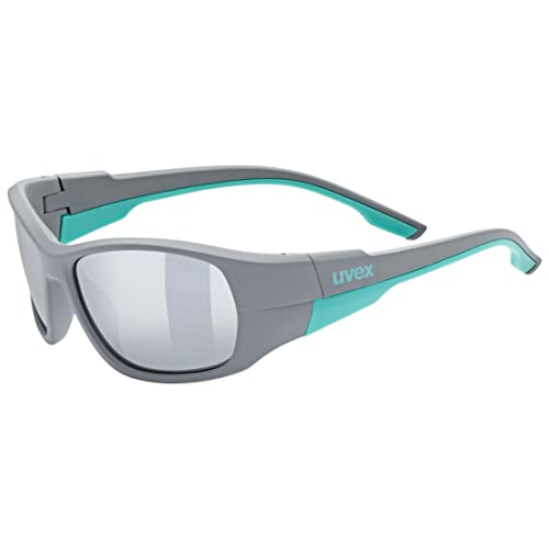 Uvex Unisex Kinder, sportstyle 514 Sportbrille, grey matt/mirror silver, one size Uvex Unisex Kinder, sportstyle 514 Sportbrille, grey matt/mirror silver, one size von Uvex