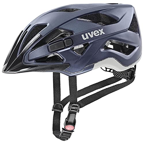 uvex active cc - sicherer Allround-Helm für Damen und Herren - individuelle Größenanpassung - erweiterbar mit LED-Licht - deep space sand matt - 52-57 cm von Uvex