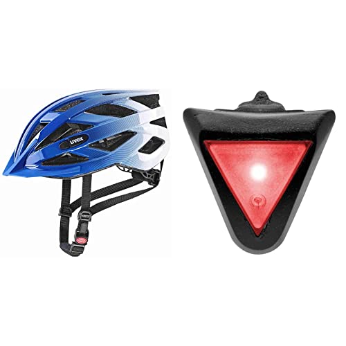 Uvex - Leichter Allround-Helm für Damen und Herren - White - 56-60 cm & Plug-in LED XB039 Licht - passend für uvex i-vo, uvex air Wing & Finale junior Modelle - Black-red - one Size Uvex - Leichter Allround-Helm für Damen und Herren - White - 56-60 cm & Plug-in LED XB039 Licht - passend für uvex i-vo, uvex air Wing & Finale junior Modelle - Black-red - one Size von Uvex