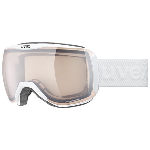 uvex downhill 2100 V - Skibrille für Damen und Herren - mit selbsttönendem Visier - beschlagfrei - white matt - one size uvex downhill 2100 V - Skibrille für Damen und Herren - mit selbsttönendem Visier - beschlagfrei - white matt - one size von Uvex