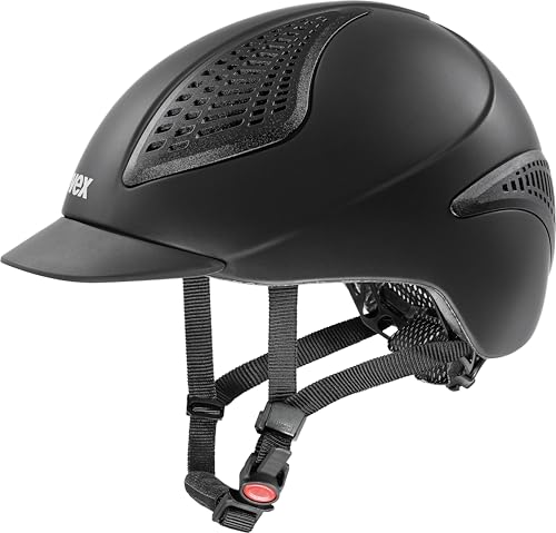 uvex exxential III - Leichter Unisex Reithelm - individuelle Größenanpassung - Black mat M-L uvex exxential III - Leichter Unisex Reithelm - individuelle Größenanpassung - Black mat M-L von Uvex