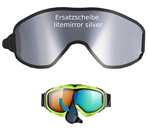 uvex g.gl. 300 & uvision TO off ess Ersatzscheibe für Skibrille als take off - single lens litemirror silber uvex g.gl. 300 & uvision TO off ess Ersatzscheibe für Skibrille als take off - single lens litemirror silber von Uvex