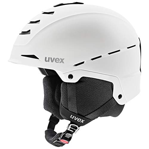 uvex legend 2.0 - Skihelm für Damen und Herren - individuelle Größenanpassung - optimierte Belüftung - white-black matt - 52-55 cm von Uvex