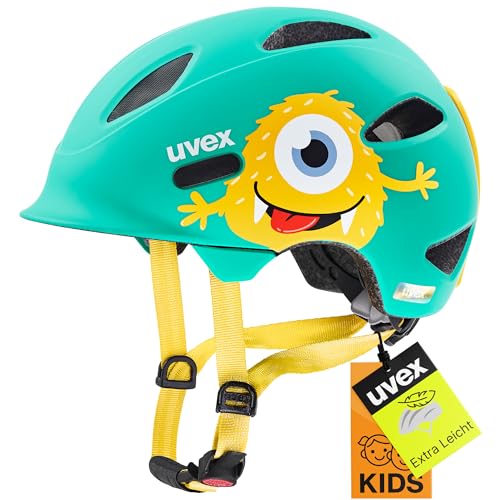 uvex oyo style - leichter Kinder-Helm - intergierter Seitenschutz - individuelle Größenanpassung - monster lagoon matt - 45-50cm uvex oyo style - leichter Kinder-Helm - intergierter Seitenschutz - individuelle Größenanpassung - monster lagoon matt - 45-50cm von Uvex