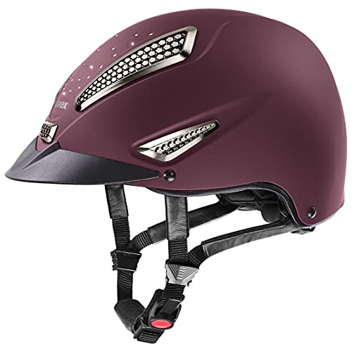 uvex perfexxion II grace - robuster Reithelm für Damen und Herren - individuelle Größenanpassung - optimale Belüftung - burgundy matt - 52-55 cm uvex perfexxion II grace - robuster Reithelm für Damen und Herren - individuelle Größenanpassung - optimale Belüftung - burgundy matt - 52-55 cm von Uvex