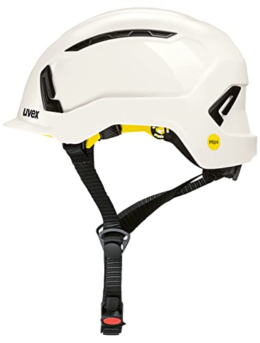 uvex pronamic Alpine - Schutzhelm mit MIPS-Sicherheitssystem - Bauhelm - Kletterhelm - Damen/Herren - Weiss uvex pronamic Alpine - Schutzhelm mit MIPS-Sicherheitssystem - Bauhelm - Kletterhelm - Damen/Herren - Weiss von Uvex