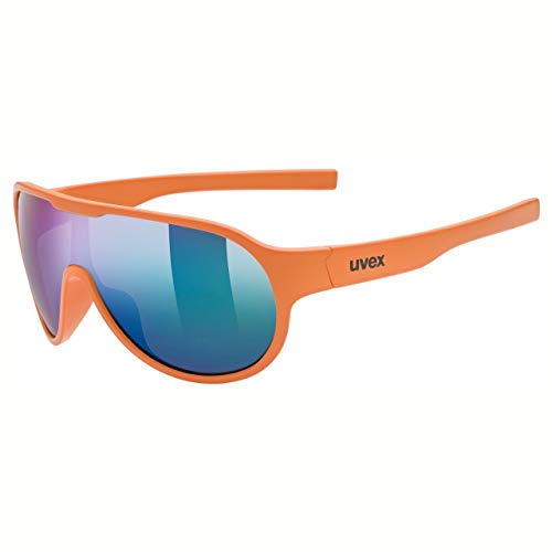 uvex sportstyle 512 - Sonnenbrille für Kinder - verspiegelt - inkl. Kopfband - orange matt/mirror green - one size uvex sportstyle 512 - Sonnenbrille für Kinder - verspiegelt - inkl. Kopfband - orange matt/mirror green - one size von Uvex