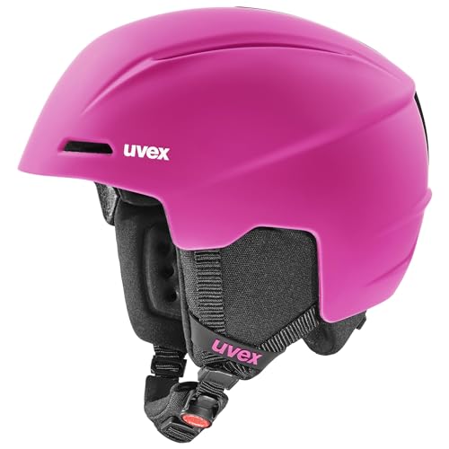 uvex viti - Leichter Skihelm für Kinder - individuelle Größenanpassung - optimierte Belüftung - pink matt - 54-58 cm uvex viti - Leichter Skihelm für Kinder - individuelle Größenanpassung - optimierte Belüftung - pink matt - 54-58 cm von Uvex
