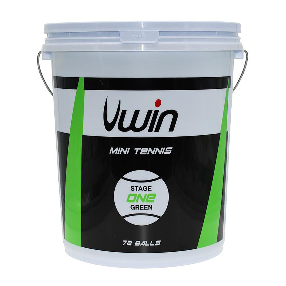 Uwin Stage 1 Tennis Balls Bucket Durchsichtig 72 Balls Uwin Stage 1 Tennis Balls Bucket Durchsichtig 72 Balls von Uwin