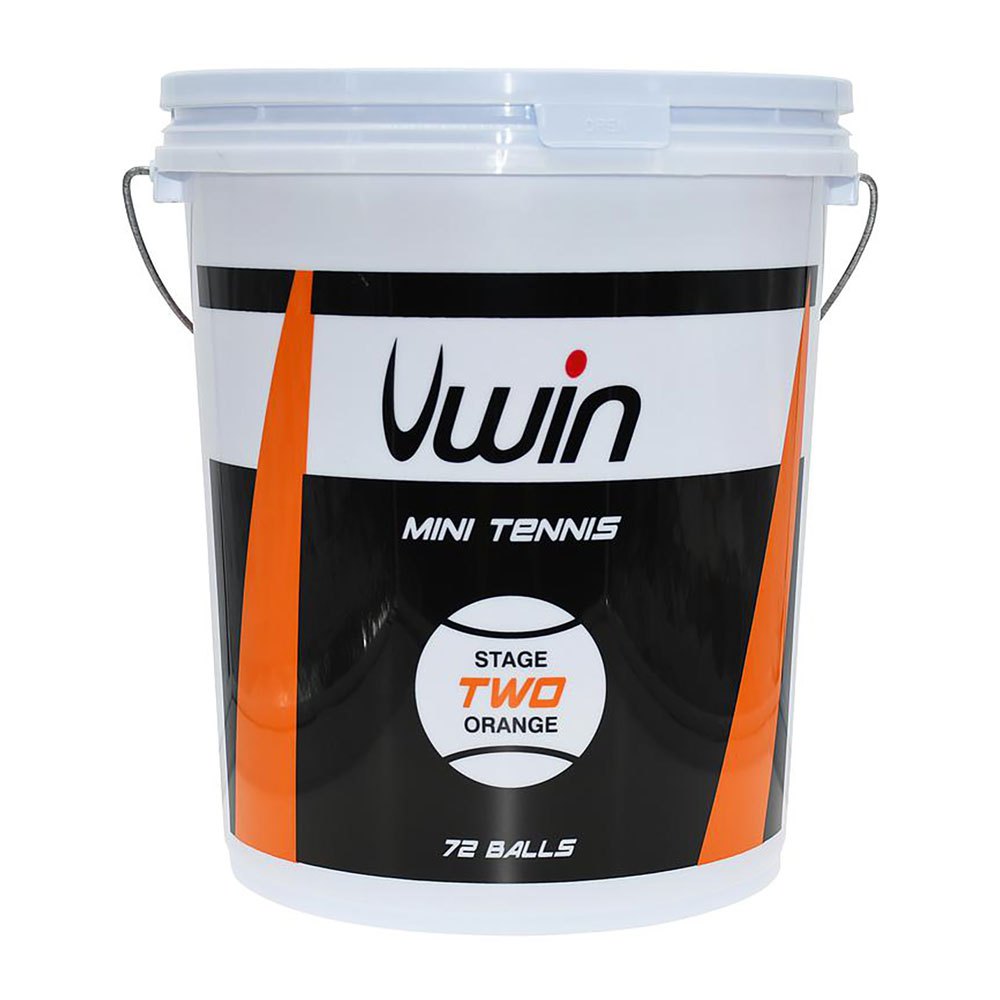 Uwin Stage 2 Tennis Balls Bucket Durchsichtig 72 Balls Uwin Stage 2 Tennis Balls Bucket Durchsichtig 72 Balls von Uwin