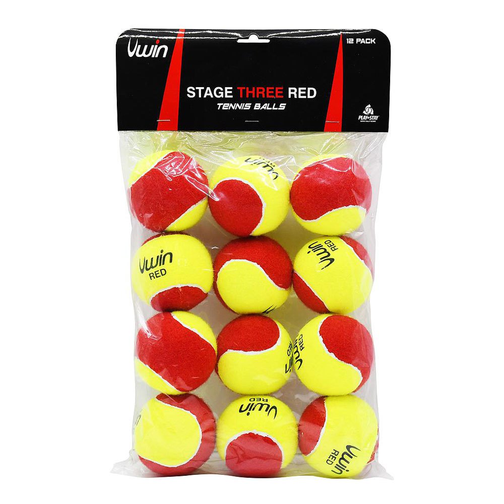 Uwin Stage 3 Tennis Balls Bag Gelb 12 Balls Uwin Stage 3 Tennis Balls Bag Gelb 12 Balls von Uwin