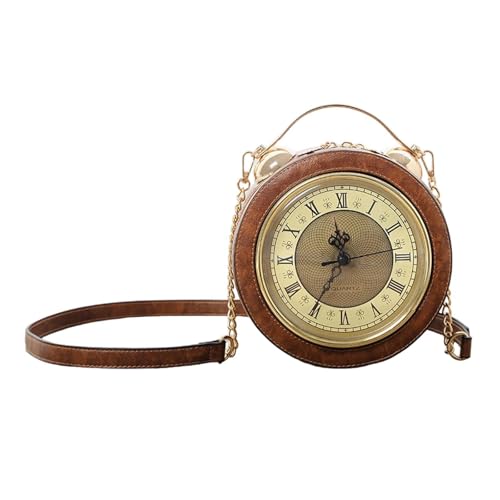 UxicRuya Umhängetasche für Damen, einzigartige Uhr, Geldbörse für Dating, Shopping, Reisen, Geschenk, Karamellfarbe UxicRuya Umhängetasche für Damen, einzigartige Uhr, Geldbörse für Dating, Shopping, Reisen, Geschenk, Karamellfarbe von UxicRuya