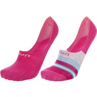2er Pack UYN Ghost 4.0 Socken Füßlinge pink/pink multicolor 41-42 2er Pack UYN Ghost 4.0 Socken Füßlinge pink/pink multicolor 41-42 von Uyn