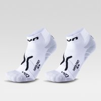 2er Pack UYN Run Super Fast Laufsocken Herren W030 - white/black 35-38 von Uyn