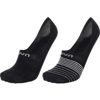2er Pack UYN Ghost 4.0 Socken Füßlinge black-black/white 39-40 von Uyn