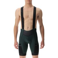 UYN Adventour Cargo kurze Trägerhose, für Herren, Größe XL, Fahrradhose, von Uyn