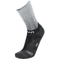 UYN Aero Fahrradsocken black/white 45-47 von Uyn