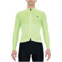 UYN Airwing Winter langarm Fahrradtrikot Herren yellow/black L von Uyn