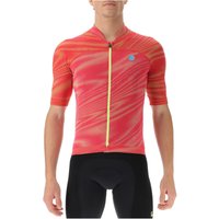 UYN Biking Wave Fahrrad-Trikot Herren vibrant red XXL von Uyn