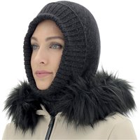 UYN Cashmere Balaclava Mütze black 0 von Uyn