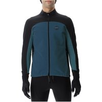 UYN Cross Country Coreshell Skijacke Herren K997 - blue poseidon/black/turquoise L von Uyn