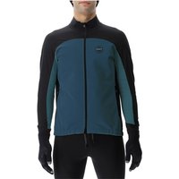 UYN Cross Country Coreshell Skijacke Herren K997 - blue poseidon/black/turquoise S von Uyn