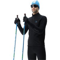 UYN Cross Country Coreshell Skijacke Herren black/black/turquoise XL von Uyn