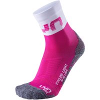 UYN Cycling Light Fahrradsocken mit Cool-Air-Flow Technologie aus Natex Damen pink/white 39-40 UYN Cycling Light Fahrradsocken mit Cool-Air-Flow Technologie aus Natex Damen pink/white 39-40 von Uyn