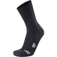 UYN Cycling Merinowolle Fahrradsocken Herren black/white 35-38 von Uyn