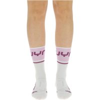 UYN Cycling One Light Fahrradsocken Damen W090 - white-lilac 39-40 UYN Cycling One Light Fahrradsocken Damen W090 - white-lilac 39-40 von Uyn