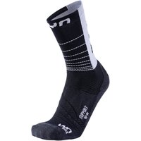 UYN Cycling Support Fahrradsocken Herren black/white 39-41 UYN Cycling Support Fahrradsocken Herren black/white 39-41 von Uyn