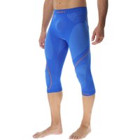 UYN Evolutyon 3/4 Funktionsunterhose Herren lapis blue/blue/orange shiny S/M von Uyn