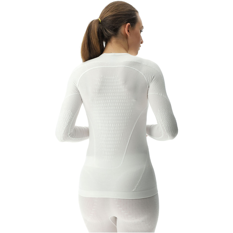 UYN Evolutyon Biotech langarm Funktionsshirt Damen W000 - white S/M von Uyn